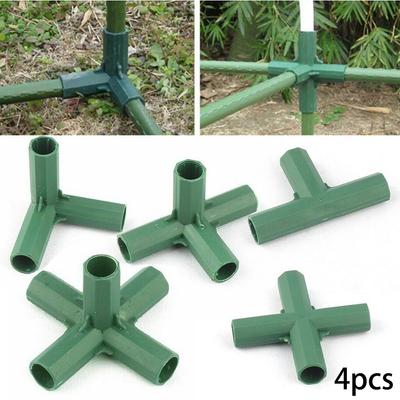 Conectori Suporturi DIY 4 Bucăți Plastic Grădină Plantă Cățărare Copertină Articulații