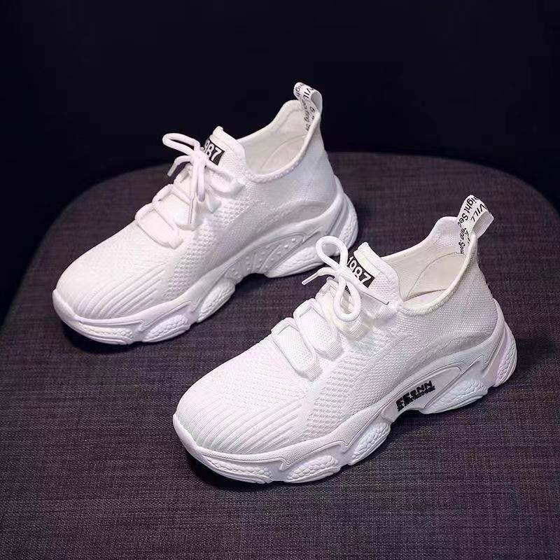 New Casual Sports Shoes Mesh Breathable Fashion Trend Running Shoes Soft-soled Shoes