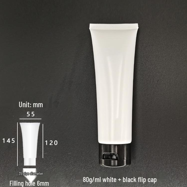 80g 80ml Čistiaci prípravok na tvár, Opaľovací krém a Krém na ruky v bielom balení