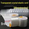 Durable Elastic Beading Cord for Transparent Buddhist Beads Bracelet
