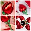 Waterproof Auto Blooming Jewelry Box Elegant Rose Ring Box  Valentine's Day