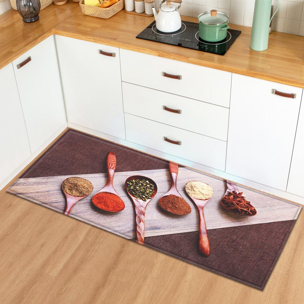 Home Bedroom Living Room Long Carpet Entrance Bathroom Non-slip Floor Mat Modern Kitchen Carpet