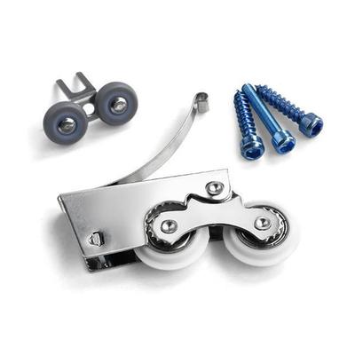 Sliding Door Roller Double Wheel Wardrobe Door Pulley Roller Silent Sliding Wheel Casement Pulley Cabinet Sliding Wheel Hardware