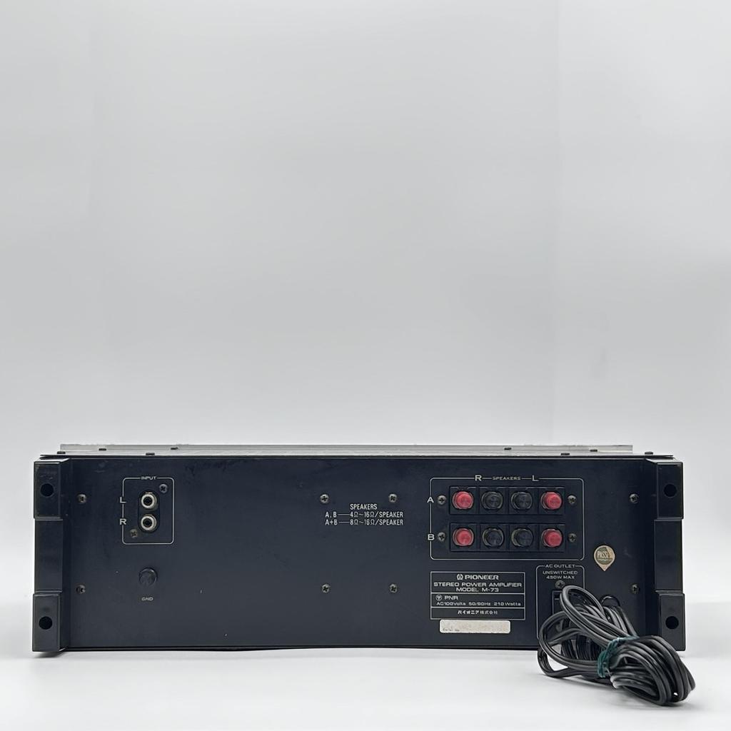 Pioneer M-73 Stereo Power Amplifier