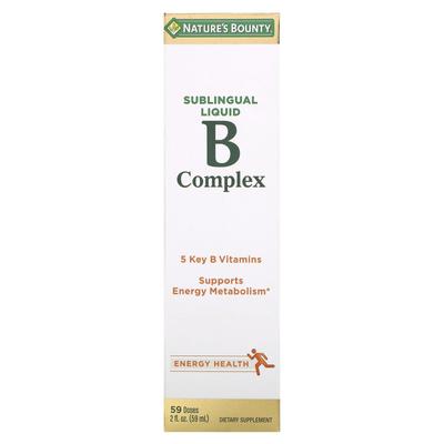 B-Complex, Sublingual Liquid, 2 Fl Oz (59 Ml)
