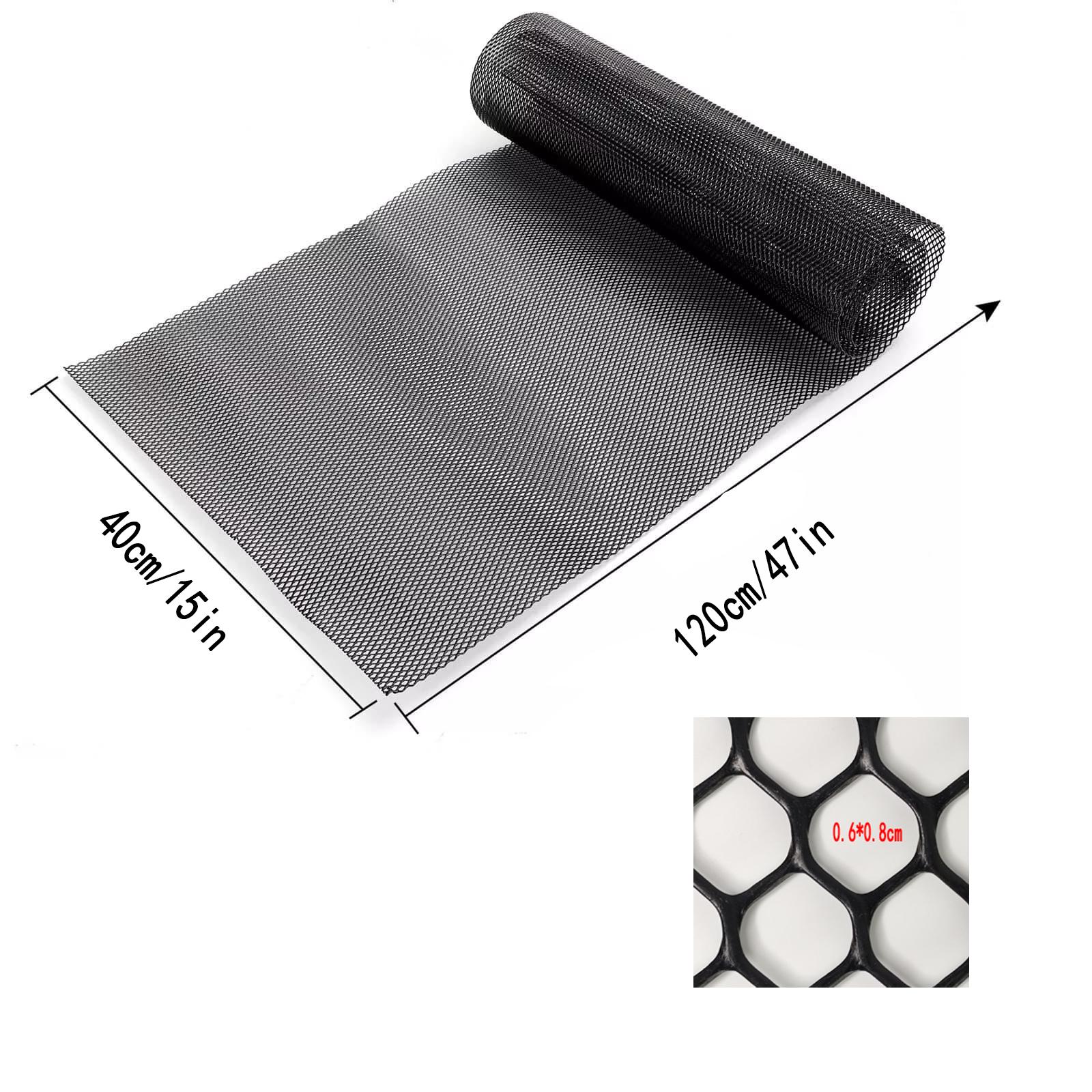 

Универсальные гоночные решетки для вентиляционных отверстий капота, решетка 120X40 см, шестигранная ячеистая решетка из сотового пластика, спойлер из АБС-пластика, вентиляционные отверстия для бампера, автомобильные аксессуары