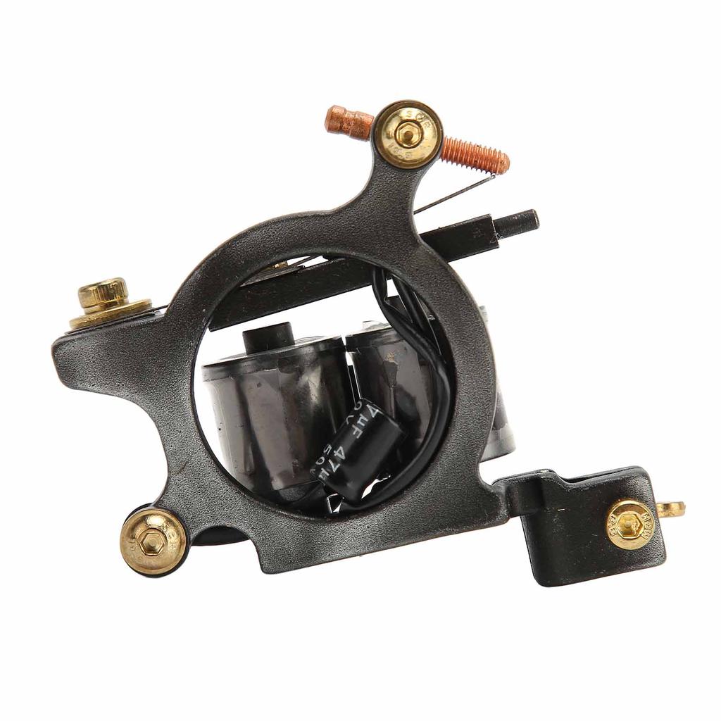 10 Wrap Coils Machine Copper Alloy Coil Professional Tattoo Machine for Shader Liner Tattooist