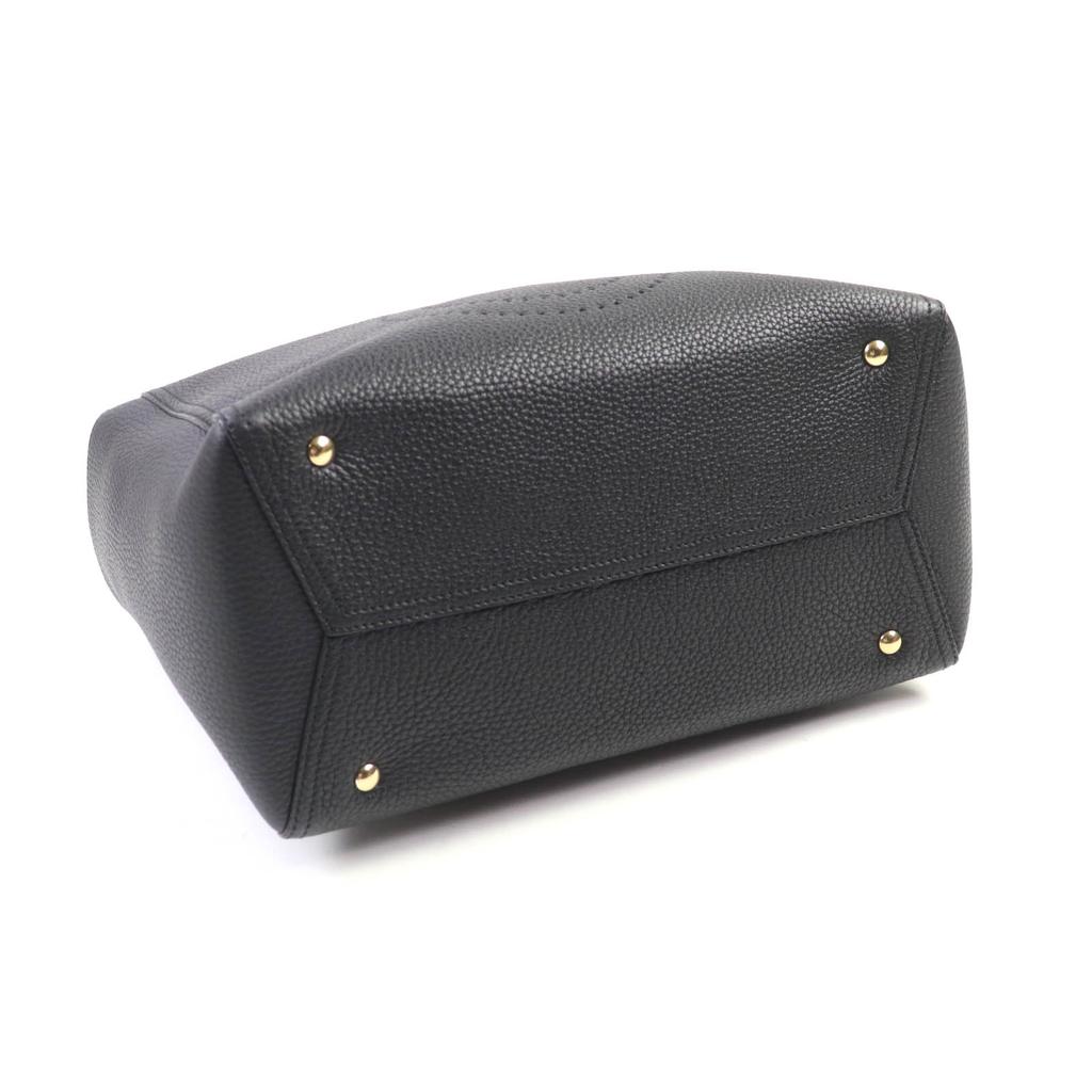 Salvatore Ferragamo Tote Bag MARTA Calf Leather Women 21 G714 Used