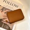 Nouveau petit sac à fermeture éclair en cuir de vachette première couche printemps 2026, portefeuille en cuir véritable, porte-monnaie en cuir souple, production et vente en gros par fabricant de Guangzhou