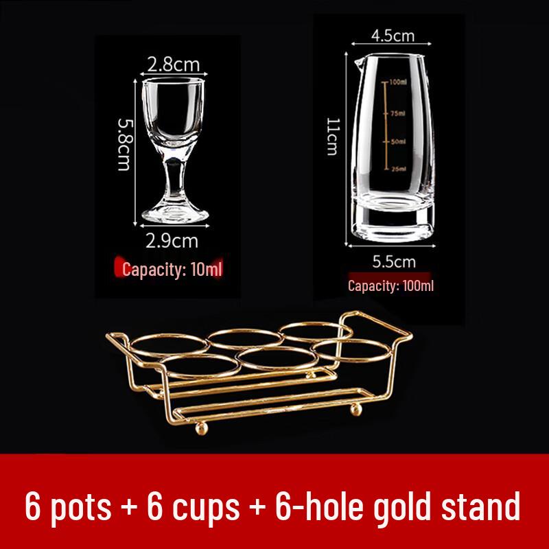 Qianxing Crystal Glass Liquor Set