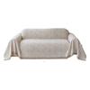3 Seater Sofa Cover Full Set Solid Color Thick Anti Cat Scratch Non Slip Modern Simple Couch Cover Washable for Living Room