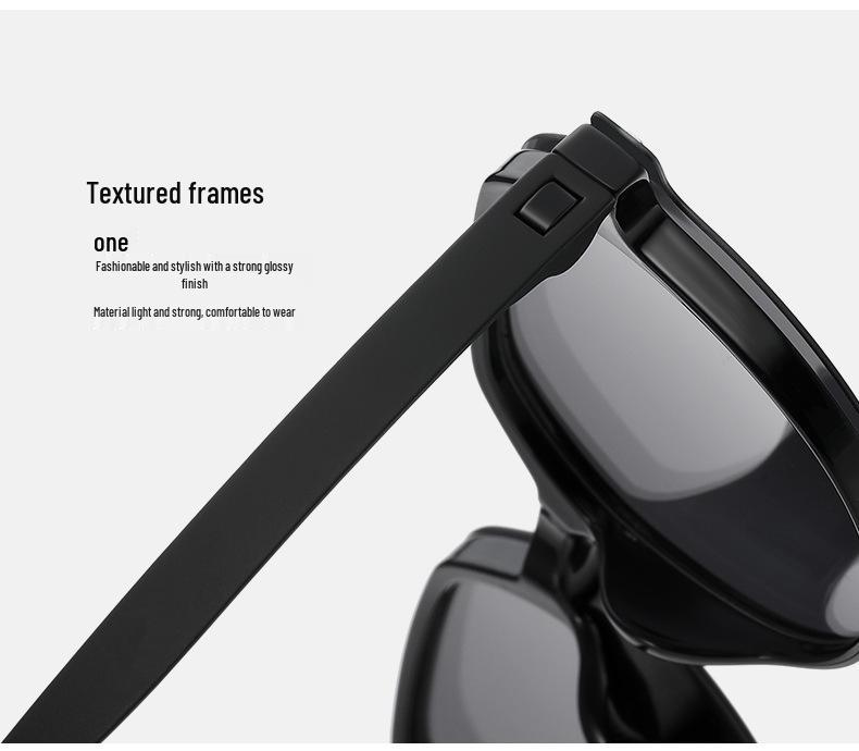 Gafas de Sol Unisex Magnéticas Polarizadas de Doble Vía: Set Clip-on Compatible con Graduación para Miopía