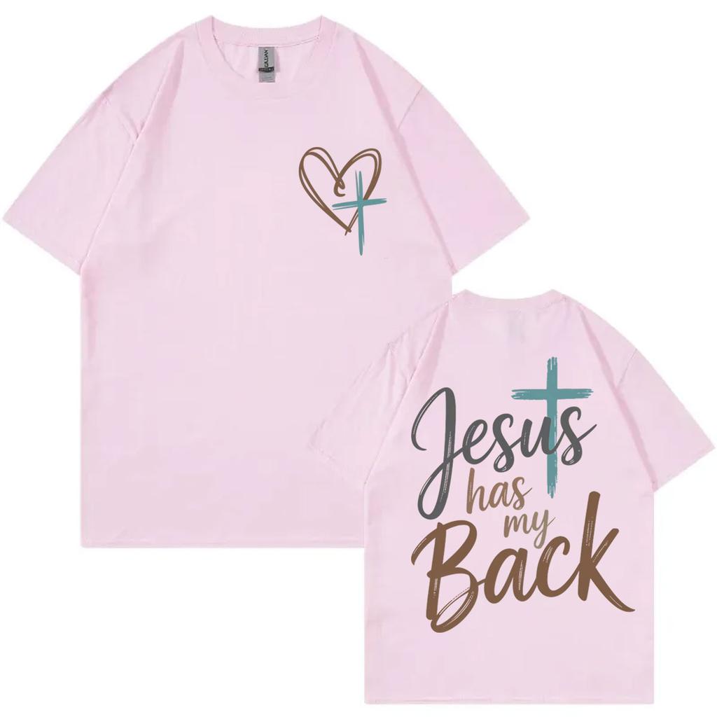 Křesťanské Ježíšovy Biblické Verše Grafická Trička Harajuku Y2k Estetika Oversized Tričko Pánské Dámské Oblečení Ležérní Bavlněná Trička