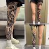 Printed Tights Fake Tattoo Socks Sun-proof Sexy Stockings New Fishing Elastic Socks  Unisex
