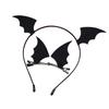 Eye Catching Devil Antlers Hair Accessory 3pcs Headband and Hair Clip Comfortable Hairpin Easy To Wear for Halloween