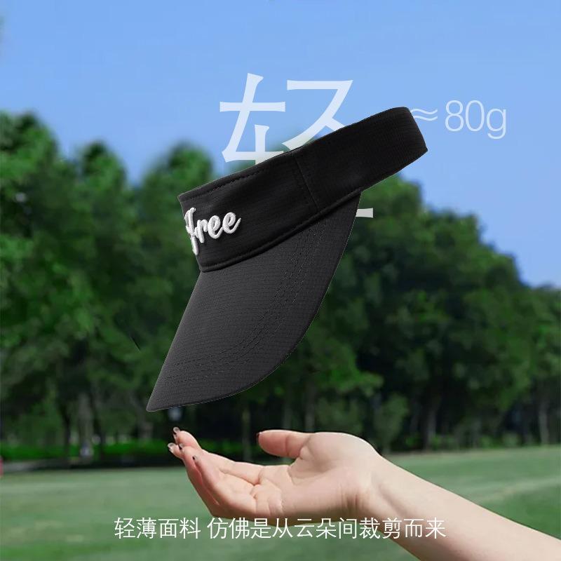 New sunshade empty top hat men's summer trendy versatile topless baseball cap sun protection cap