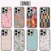 Colourful Stripes Phone Case for iPhone 17 17e 16e 16 15 14 13 12 11 Air Pro Max X XR XSMAX 8 Plus Luxury Clear Soft Back Cover