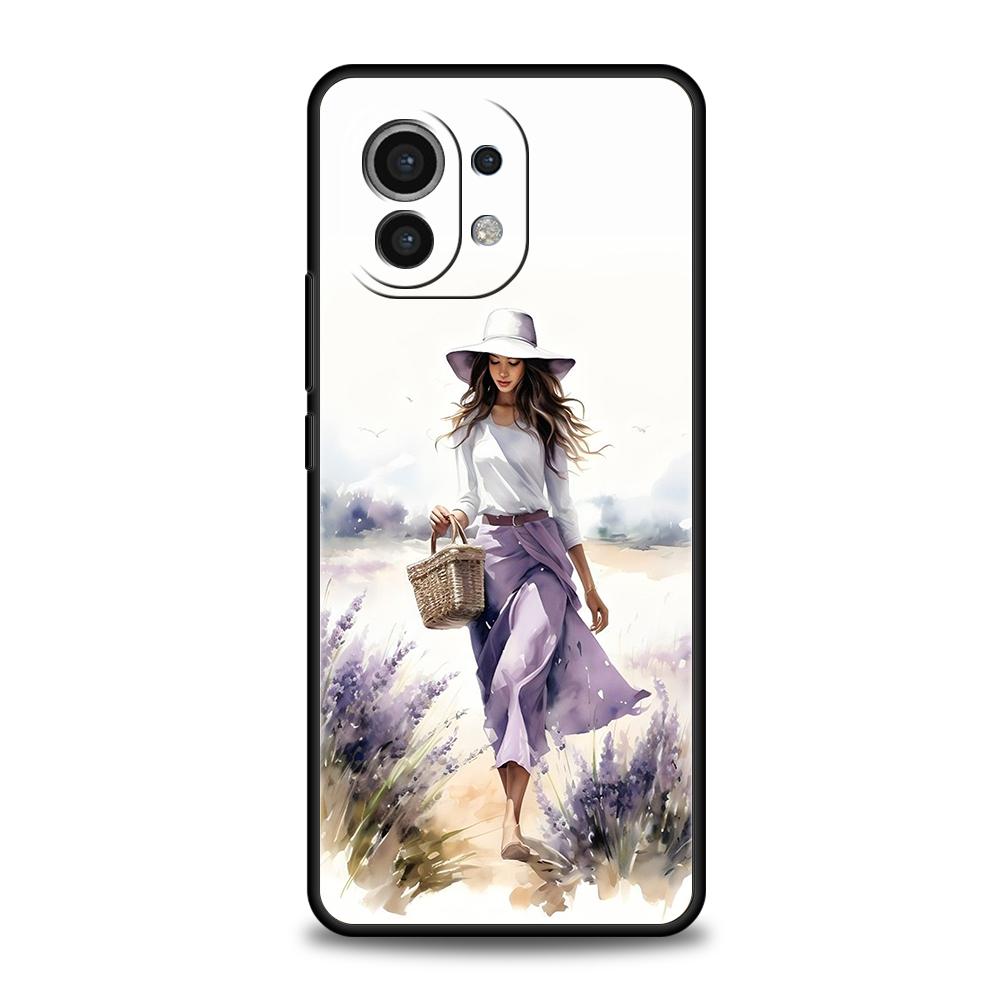 Fashion Girls Phone Case For Xiaomi 15 14 13 12 Lite 14T 13T 12T Pro Poco X7 X6 X5 X4 X3 NFC F7 Ultra F6 Pro Soft Cover