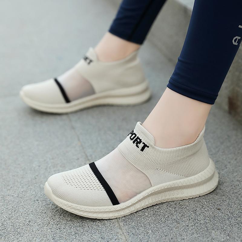 Мужские удобные ультрамягкие и дышащие кроссовки на шнуровке для женщин 44 белый/серый — фото 14