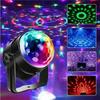 Seven-Color Rotating Disco Ball Light for Clubs, Parties, and Home Events