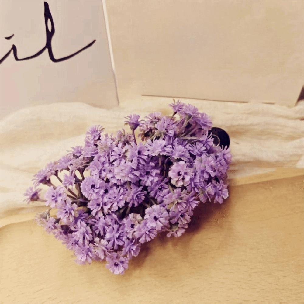 Bohemian Starry Sky Flower Hair Clip Sweet Thai Hairpin Headwear Floral Side Clip  Female