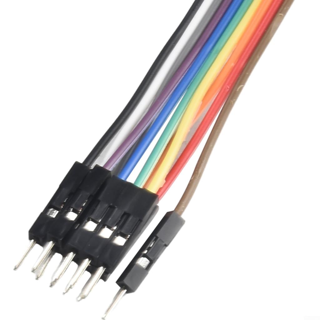 Logikanalysator 1 Satz 20cm Schwarz/blau/rot/grün/gelb