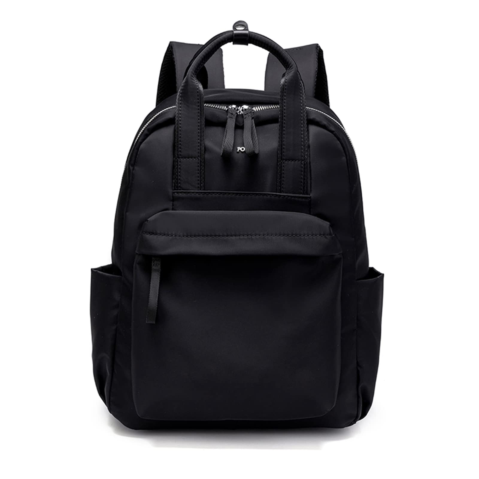 

Large 14 Inch PC Waterproof School Oxford Black [SUNLUTO] Women s Backpack, Cute, Stylish, 3-Way Handbag, Capacity, Storage, Backpack, Lightweight, чорний