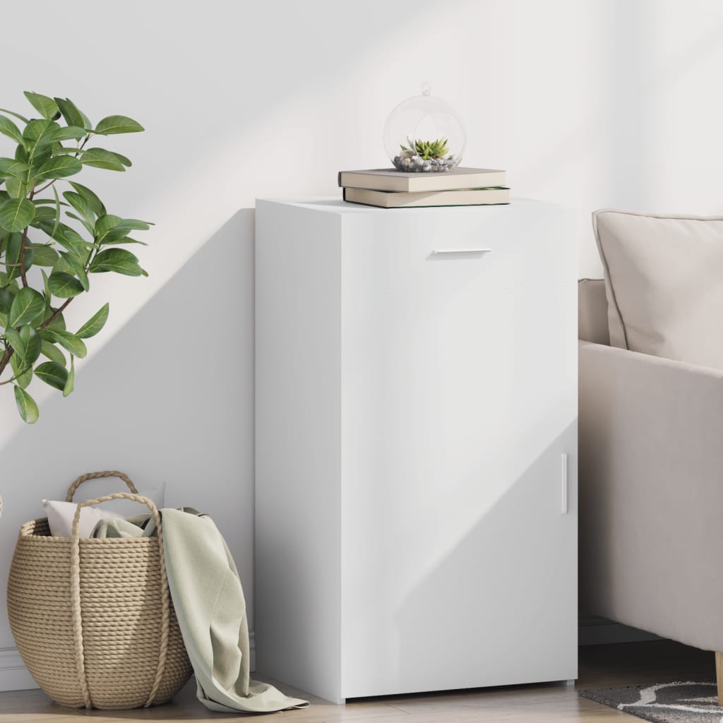 Sideboard White 50x42.5x93 Cm Particleboard