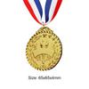 Sport Zlato Stříbro Měď Medaile Suvenýr se Stuhou Rugby Volejbal Hokej Baseball Basketbal Fotbal Soutěžní Cena