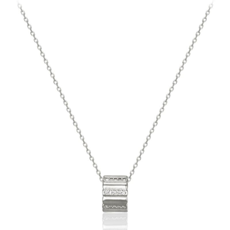 ELLE Jewelry Ella One Tunnels Cubic Necklace ELBRNN206