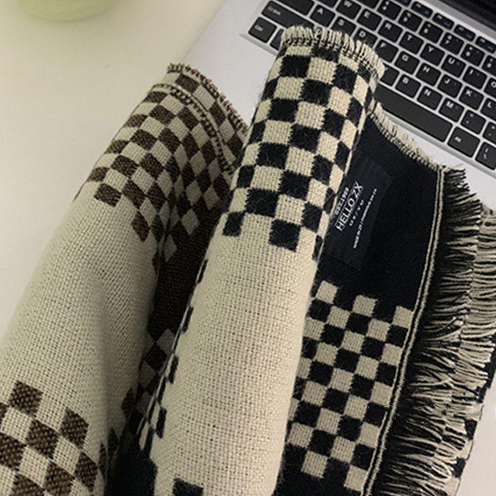 Tops Warm Female Long Scarf Korean Style Scarf Shawl Autumn Winter Scarf Apparel Accessories