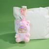 Unicorn Plush Keychain With Soft Short Pile For Kids And Bag Decor