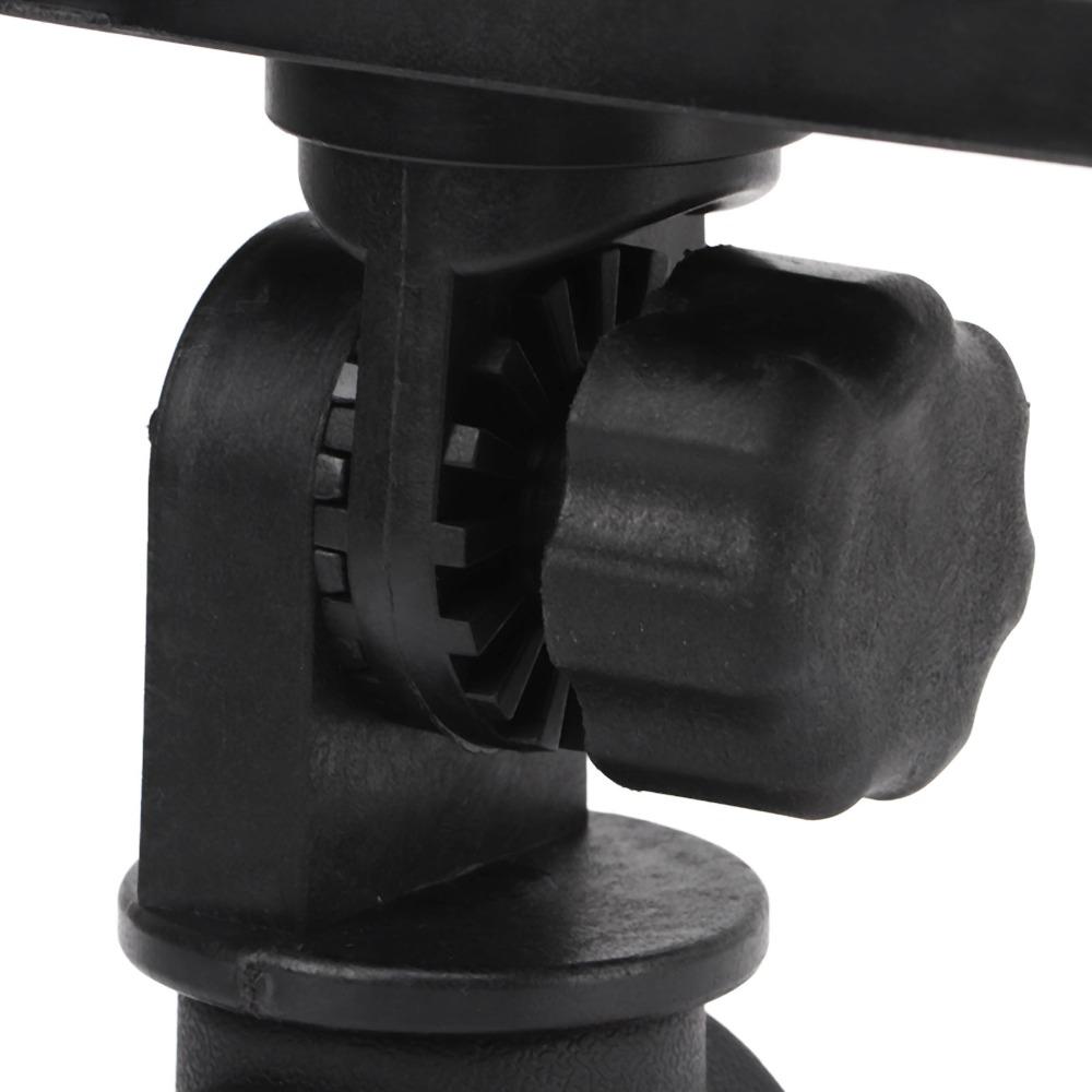 360 Degree Rotating Fish Finder Mount Removable Base Black Color Marine Electronic Mount Boat Electronics Mount Boat Use