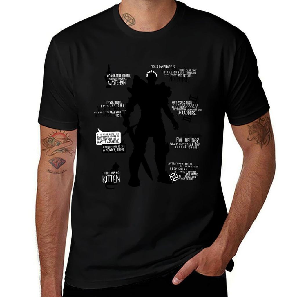 Dragon Age Sten Tshirt Man T Shirts High Quality Luxury Brand Tshirt