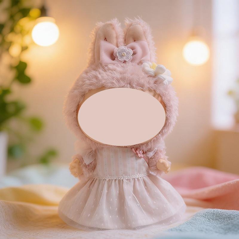 [Cloth Only] 38CM Transformable Butterfly Knot Princess Dress Doll Accessory