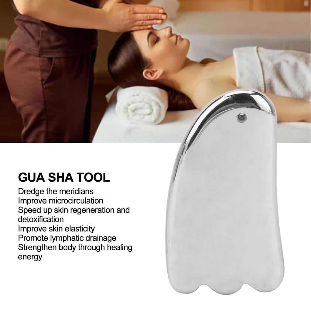 Terahertz Energy Stone Gua Sha Tool Beauty Face Eye Scraping Board Pendant Lymphatic Drainage Massager