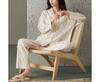 Women' Zip-up Pajama Set Shirt and Pants for the Hospital Sanatorium