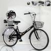 Foldable Bicycle Lightweight Folding Bike For Adults Teens Commuting Travel Outdoor Sports