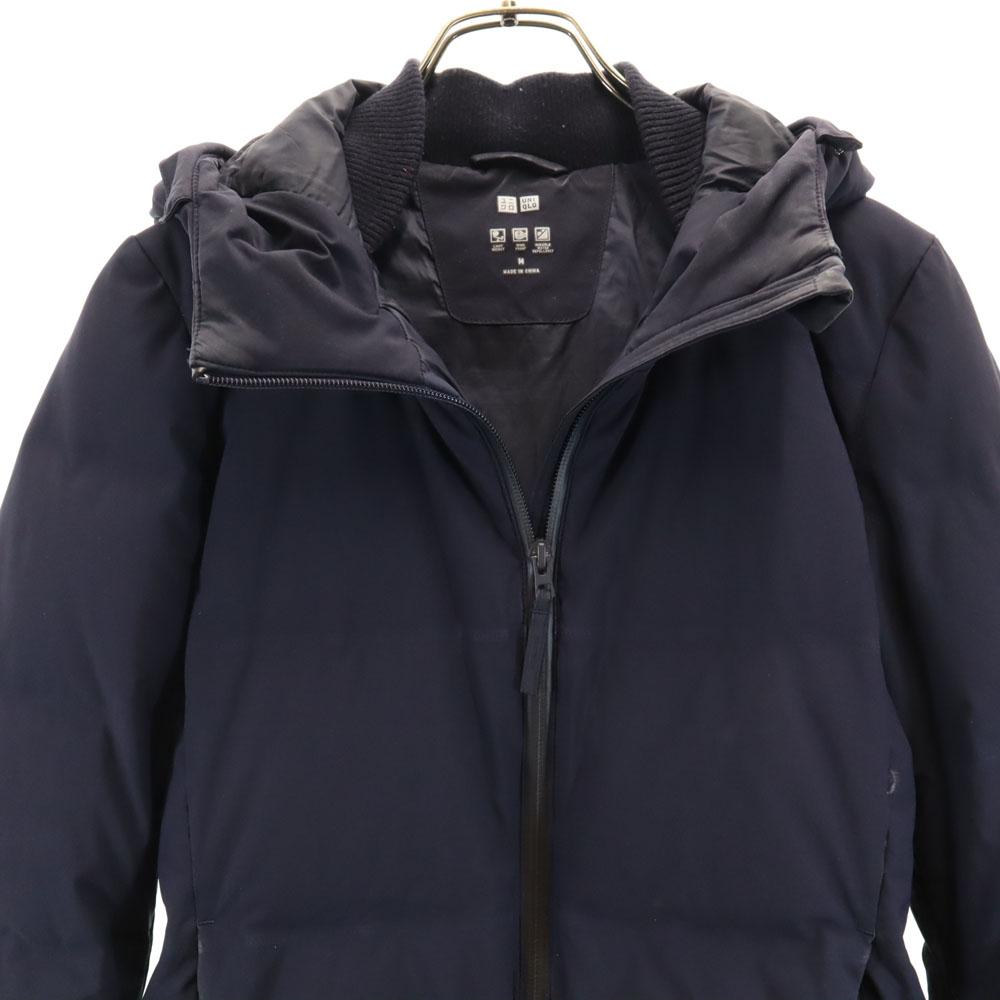 UNIQLO seamless Down jacket M Navy Women Used