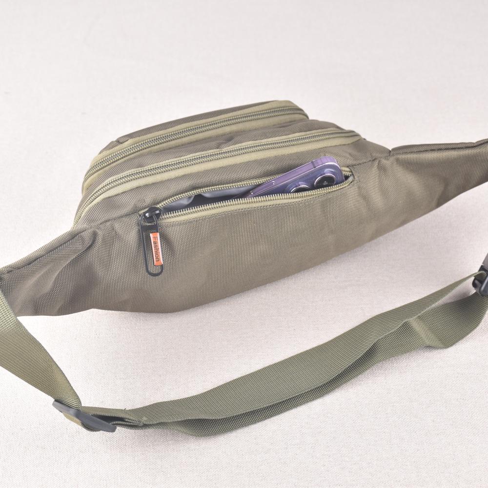 Men's Outdoor Casual Crossbody Fanny Pack - Stylish Travel Shoulder Chest Bag for Boys.