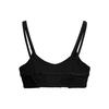 Under Armour Meridian Solid Color Casual Yoga Training Low Intensity Sports Bra Women Underwear Black 1384011-001