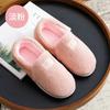 Autumn and Winter Couple Cotton Slippers for Female Home Use, Indoor Postpartum Warmth, Anti Slip Plush Home Furnishings, Cotton Slippers