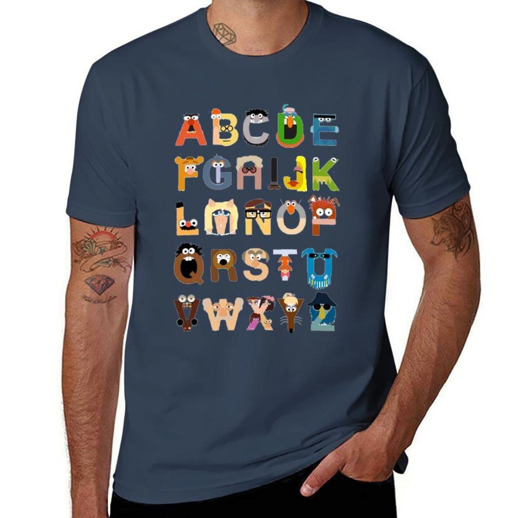 muppets TShirt Daily Casual Short Sleeve Tee Shirt