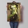 Anime Posters Pokemon Umbreon Cartoon Character Picture HD Print Canvas Painting Home Children's Room Wall Decoration Gifts