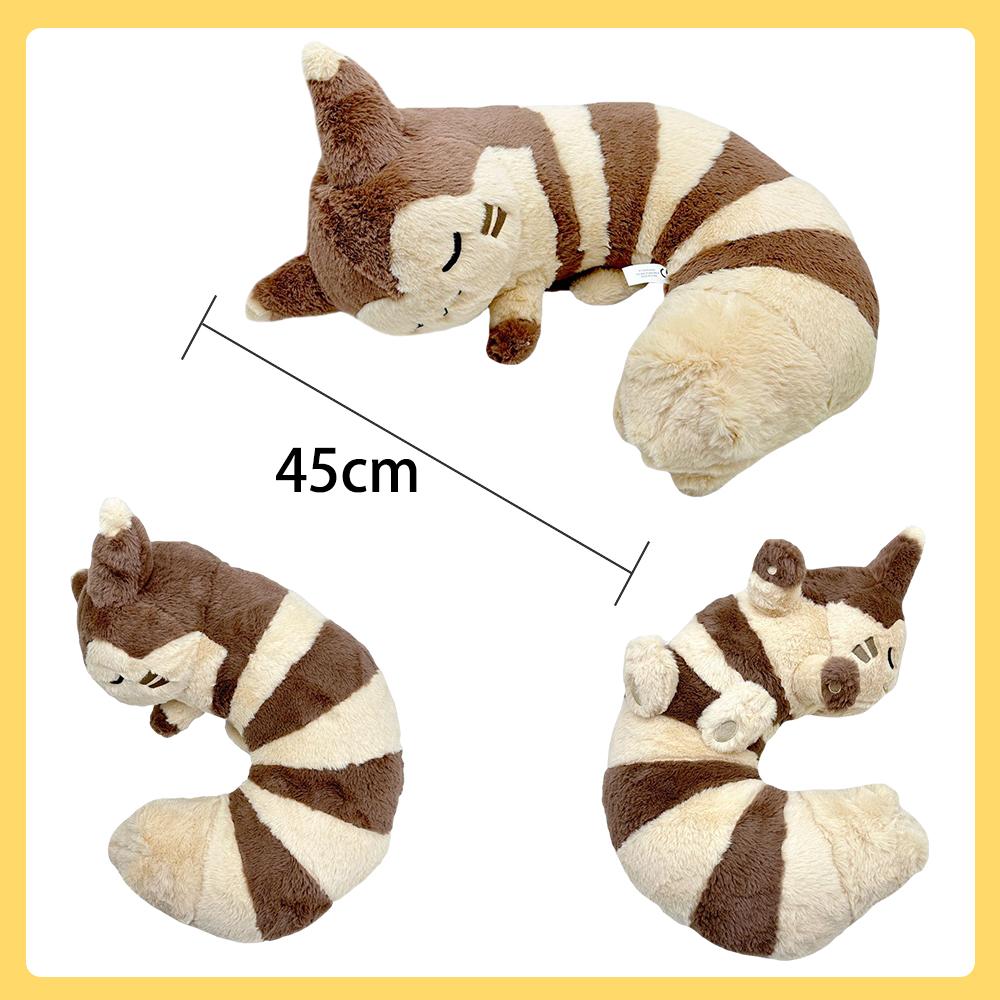 Jauna Pokemon Furret plīša rotaļlieta, spīdīgi