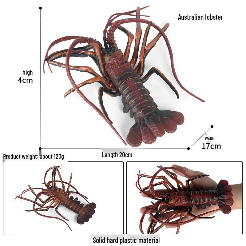 Deep-Sea Lobster Model Toy - Marine Life Aquarium Decor