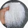 Mongolei Fell Schaffell Wolle Extensions Haarsträhne Lockige Textur Lockige Haarverlängerungen Strapazierfähig Lammfell Fell Puppe Spielzeug Zubehör