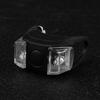 Cycling Taillight High Brightness Waterproof 2 LED Beads 3 Modes Illuminate Silicone Night