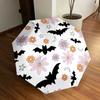 1pc Bat, Flower Automatic Umbrella Durable Iron Frame & Plastic Handle, Gift for Men & Women, Sturdy Construction yy250905190