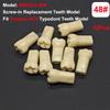 Fit Frasaco AG3 Typodont Dental Teeth Model Full teeth 32Pcs Screw-in Practice Filling Soft Gum Gingivae Teeth Training Teach